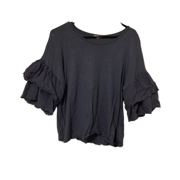 Tops - Cotton blue blouse ❗️BOGO ❗️